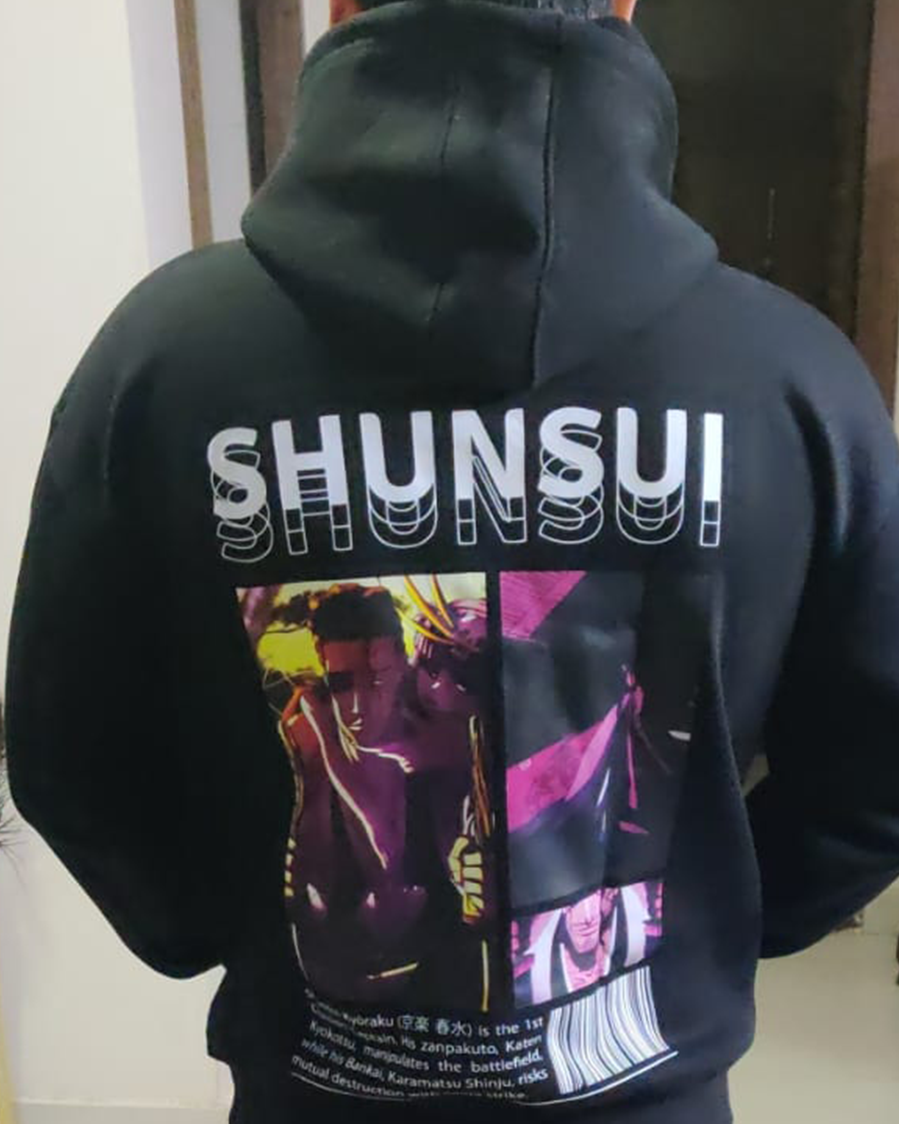 Shunsui Kyoraku | Kyokotsu Karamatsu Shinjuu | Bleach | Hoodie